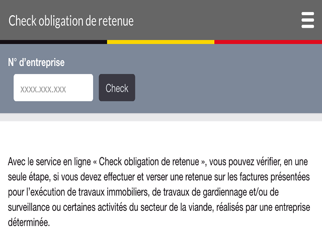 Vérifiez en temps réel l'obligation de retenue fiscale et ONSS !
